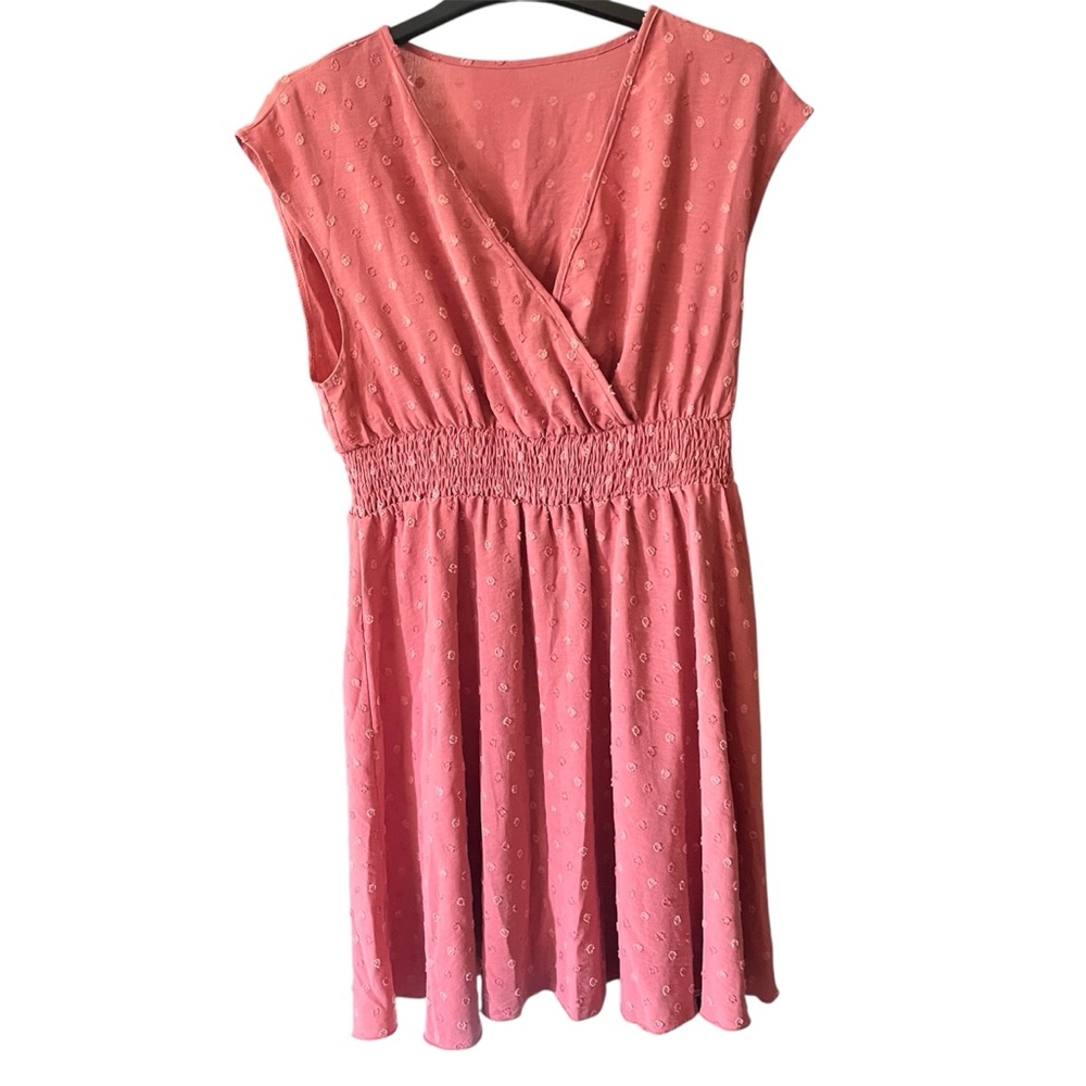 Elegant Salmon Pink  Dress